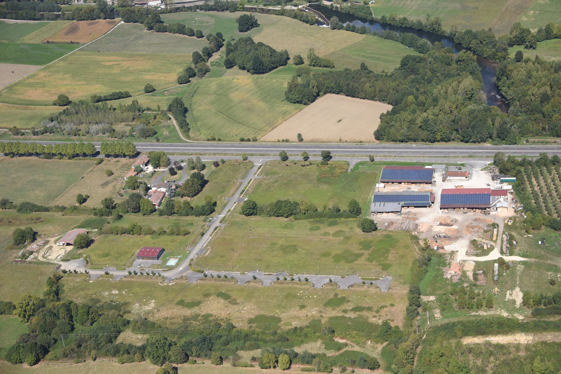 zone d'activités du Pitarlet proche de Toulouse 