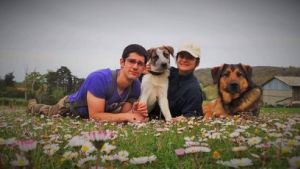 photo franck et ses chiens