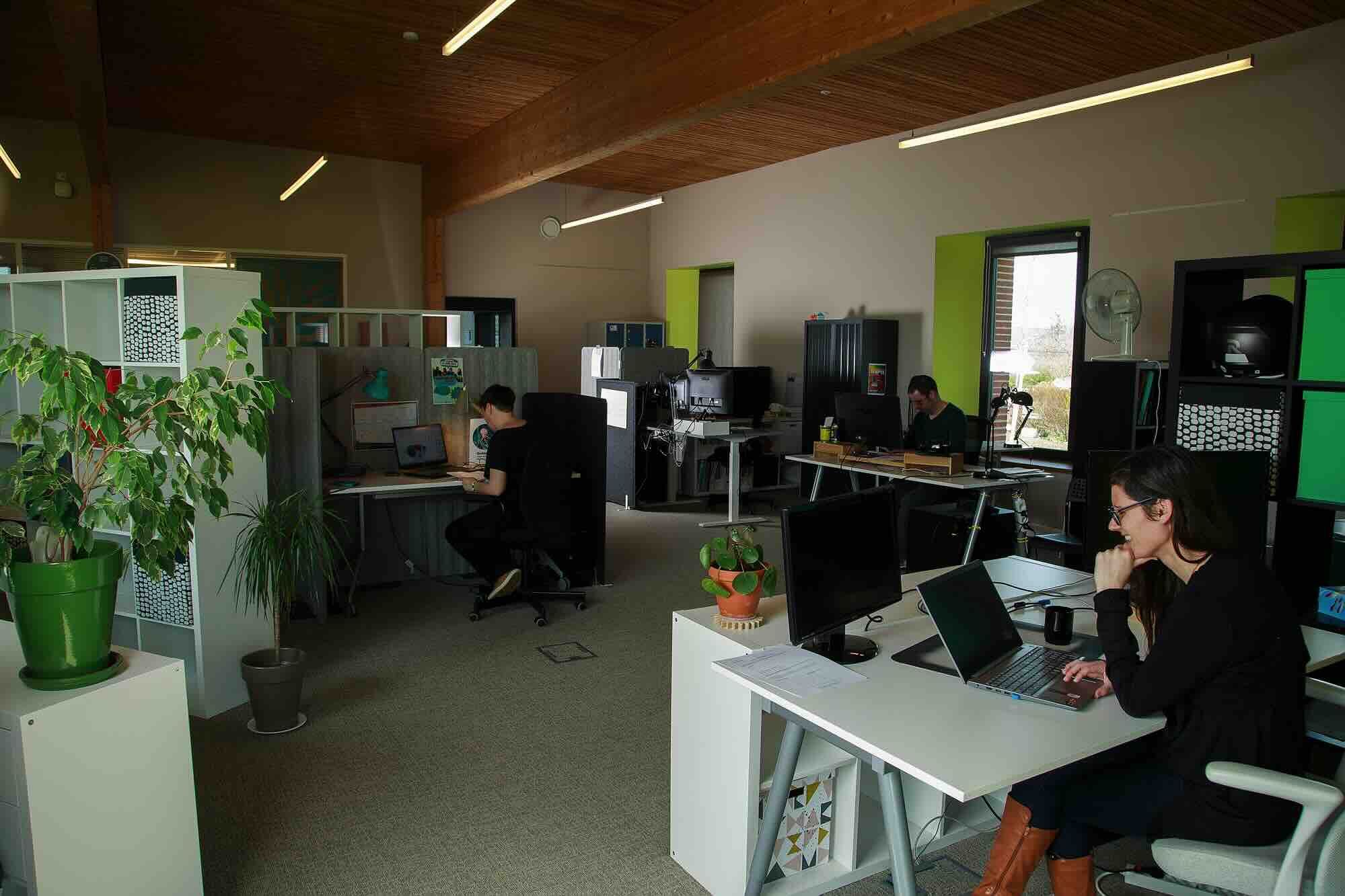 Bureaux partagés en coworking