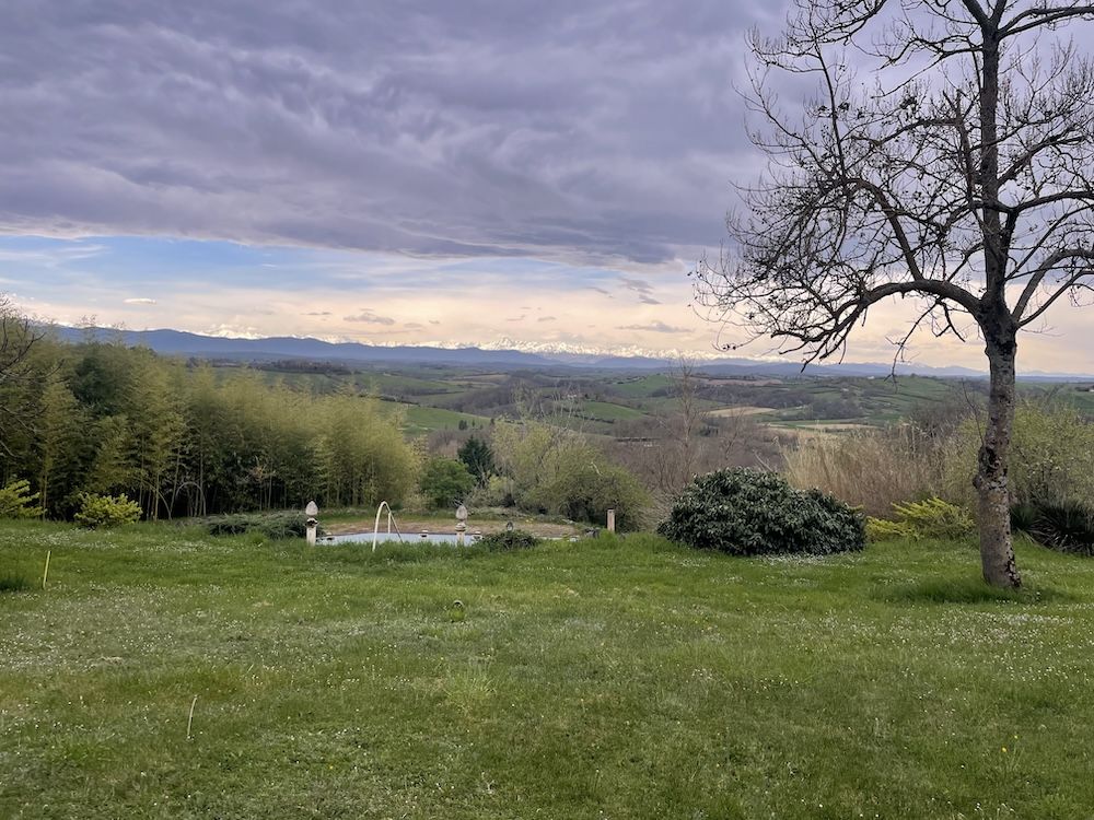 Vue et piscine
