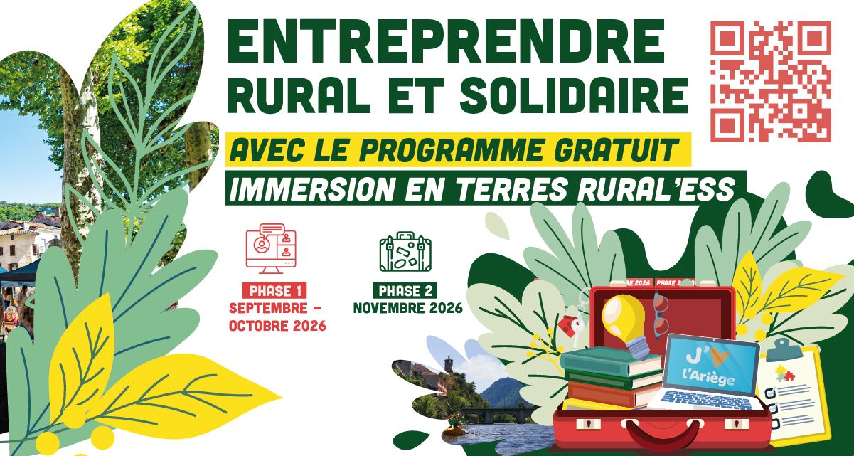 Bannière entreprendre rural et solidaire